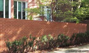 Brick Fence Simple Design Picture