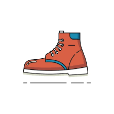 Adventure Outdoor Shoes Icon Filled
