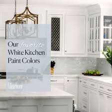 Our Favorite White Kitchen Paint Colors