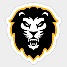 Lion Mascot Logo Mascot Sticker