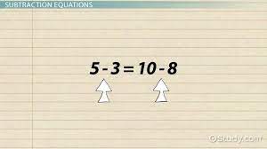 How To Balance Subtraction Equations