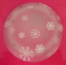 Pasabahce Frosted Glass Snowflake