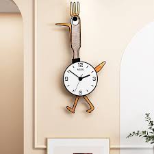 Cartoon En Inspired Wall Clock