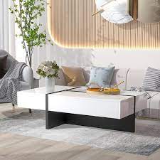 Coffee Table With Big Drawer