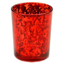 Speckled Red Votive Cups Votive Holders