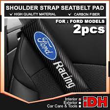 2pcs Ford Racing Carbon Fiber Seat Belt