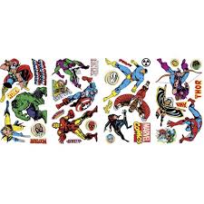 Classic Marvel Wall Stickers Marvel