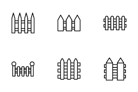 865 Barrier Wall Icon Packs Logos