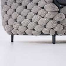 Rope Outdoor Loveseat Patio Sofa