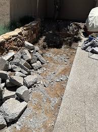 Removing A Concrete Patio By Hand