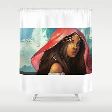 Gypsy Shower Curtain By Arianetorelli