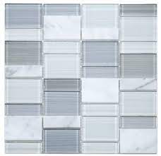 Carrara Marble Mosaic Tile