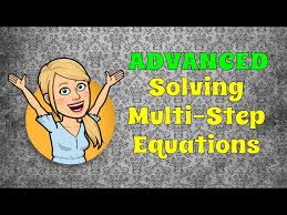 Solving Multi Step Equations In Five