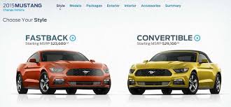 2016 Ford Mustang Configurator Is Now