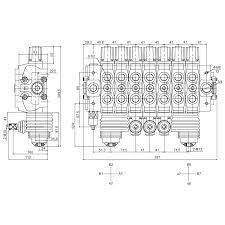 Rozdzielacz Hydrauliczny Modułowy Sd8 7