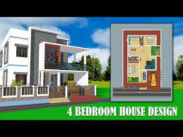 Duplex House Design 4 Bedroom With