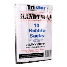 Heavy Duty Rubble Sack 508 X 762mm