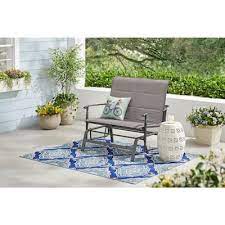Wrought Iron Outdoor Gliders Patio
