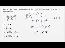 Linear And Quadratic Systems Basic
