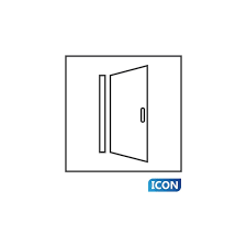 Door Icon Vector Ilration