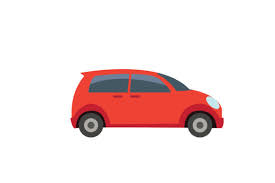 Car Icon Red Graphic By Pigeometric