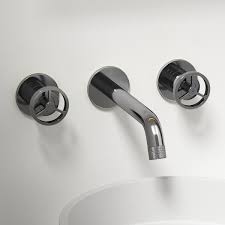 Wall Mount Bathroom Faucet In Chrome