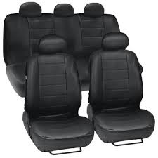 Pu Leather Car Seat Covers Full Set