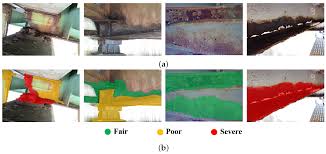 steel bridge corrosion segmentation