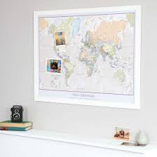 Personalised Classic World Map Buy