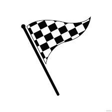 Free Triangle Racing Flag Clipart