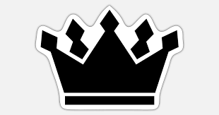 Crown Icon Sticker Spreadshirt