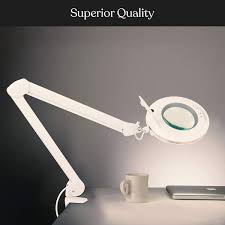 Magnifying Dimmable Led Desk Clamp Lamp