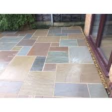Indian Stone Paving In Little Lever