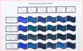 How To Make Navy Blue Paint Easy Color