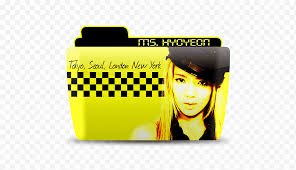 Snsd Mr Taxi Folder Icon Hyoyeon 2 Png