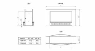 Chad O Chef 800 Double Sided Fireplace