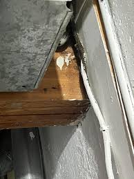 Support Beam Protruding Out Of House