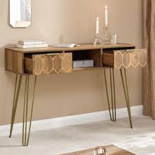 Oak Console Tables Free Delivery