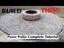 Outdoor Backyard Diy Paver Patio