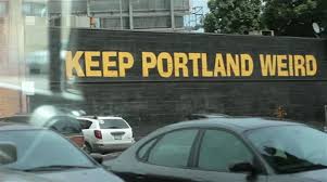 Keep Portland Weird Wall Sign Stock