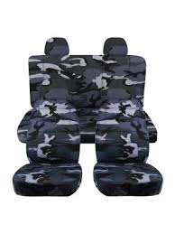 Camo Car Seat Covers W 4 2 Front 2