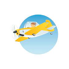 Nursery Planes Yellow Plane Icon
