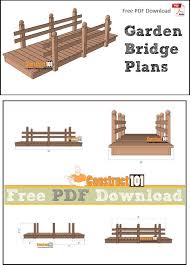 Flat Garden Bridge Landscape Bridge