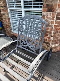 How To Re Metal Outdoor Furniture