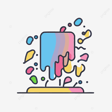 Melted Colors Vector
