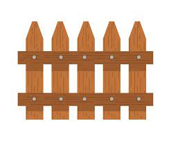 Garden Wooden Fence Private Icon Isolated