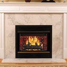 Pleasant Hearth Willow Oak 30 In Vented Gas Log Set