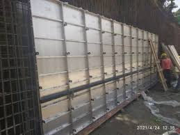 Panel Build Aluminum Retaining Wall