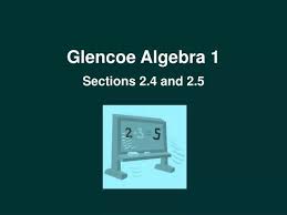 Ppt Glencoe Algebra 1 Powerpoint
