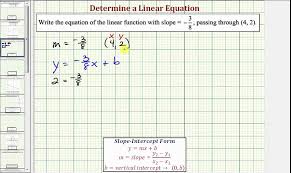 Writing Equations Of Lines Beginning